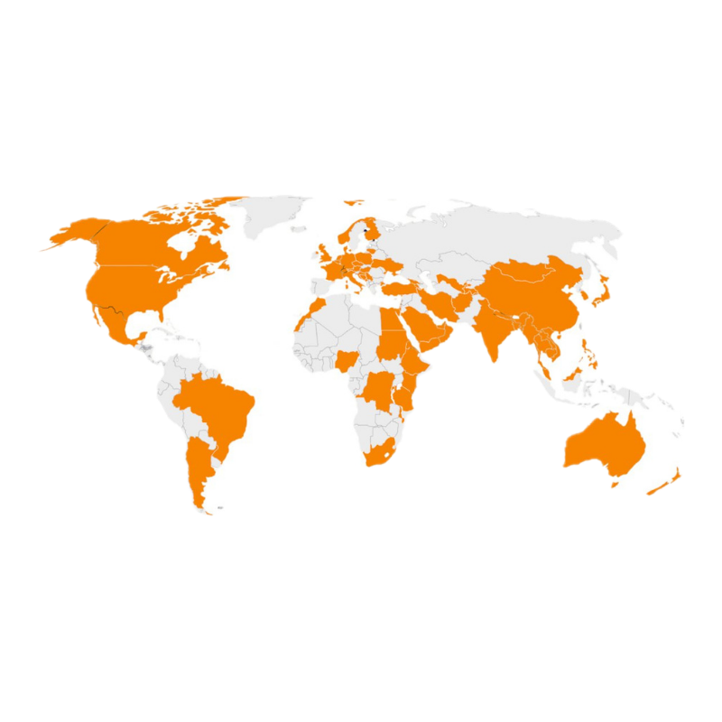 Global data coverage